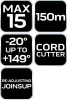 NEO TOOLS Tömítőzsinór 150m 02-438