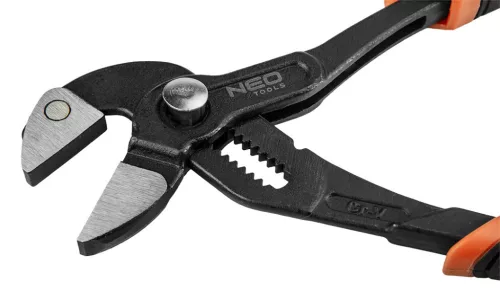 NEO TOOLS Vízpumpafogó, párhuzamos pofákkal szerelvényezéshez, 250mm 02-441