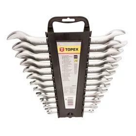 TOPEX VILLÁSKULCS KÉSZLET 6-32mm, 12db, CV 35D657