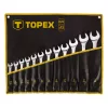 TOPEX Csillag-villáskulcs készlet 10-32mm, 12db 35D758