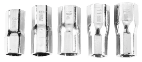NEO TOOLS Csaptelepkulcs, csuklós 250mm, 5+1 cserélhető fej, 8-13mm 02-446