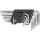 TOPEX Torxkulcs (ötágú) készlet TS10-50 9db, LYUKAS 35D950