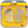 TOPEX IMBUSZ ÉS TORXKULCS készlet 18db 35D952