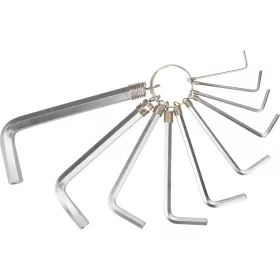 TOPEX Imbuszkulcs készlet 10db, CV 1.5-10mm 35D954