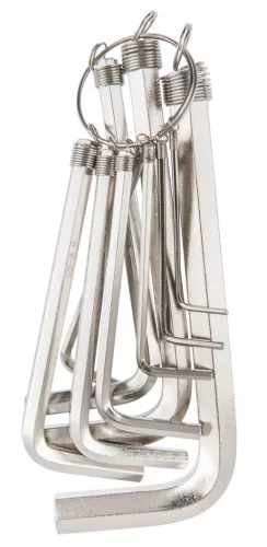 TOPEX Imbuszkulcs készlet 10db, CV 1.5-10mm 35D954