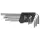 TOPEX Imbuszkulcs készlet 9db, HOSSZÚ 1.5-10MM 35D956