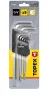 TOPEX Imbuszkulcs készlet 9db, HOSSZÚ 1.5-10MM 35D956