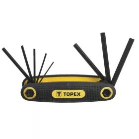 TOPEX Imbuszkulcs készlet 8db, 1.5-6mm 35D958