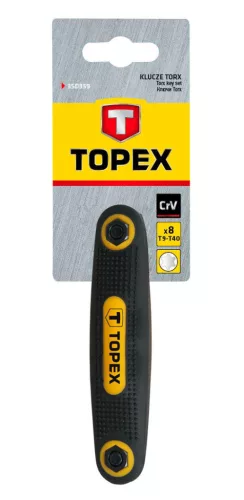 TOPEX Torxkulcs készlet 8db, T9-T40 35D959