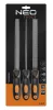 NEO TOOLS RÁSPOLYKÉSZLET 3db, FÁHOZ 37-600
