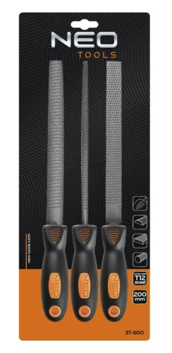 NEO TOOLS RÁSPOLYKÉSZLET 3db, FÁHOZ 37-600