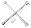 TOPEX Kereszt kerékkulcs 17/19/22/mm 13/16" 37D310