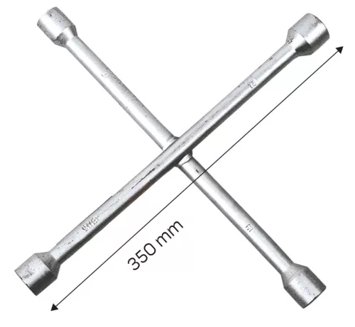 TOPEX Kereszt kerékkulcs 17/19/22/mm 13/16" 37D310