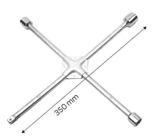 TOPEX Kereszt kerékkulcs 17/19/22mm 1/2" 37D313