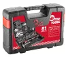 Top Tools Szerszámkészlet 1/4", 1/2" 81db 38D510