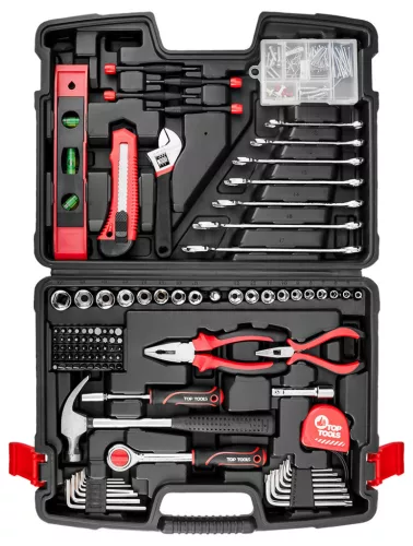 Top Tools Szerszámkészlet 1/4", 3/8", 194db 38D545