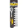 TOPEX Dugókulcskészlet 1/4" 11R 38D650