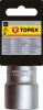 TOPEX Dugókulcs 10mm, 1/2", hatlapú 38D710