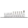 TOPEX Torxbitkészlet 1/4, 3/8, 1/2", 12db 39D342