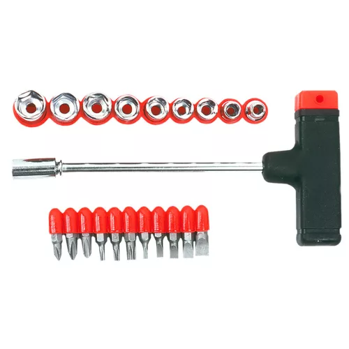 Top Tools Csavarhúzó T + DUGÓKULCS 39D385