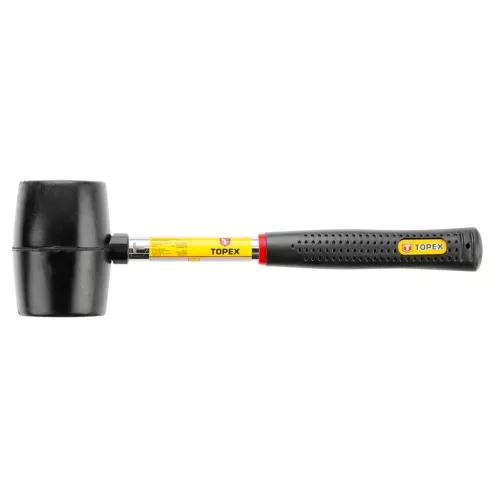 TOPEX Gumikalapács 60mm 450g fémnyéllel 02A305