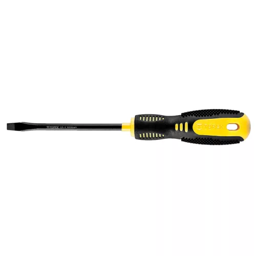 TOPEX Csavarhúzó lapos 5x100mm 39D804