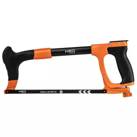   NEO TOOLS Fémfűrész 300mm laptartóval, alumínium, kétkomponensű markolat 43-301