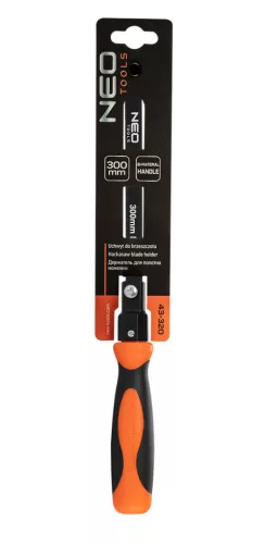 NEO TOOLS Fémfűrészlap tartó 300mm, kétkomponensű markolat 43-320