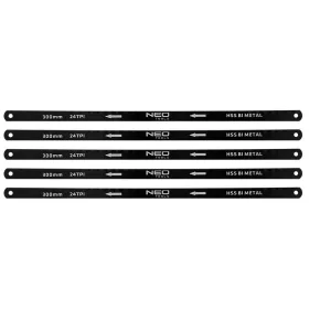   NEO TOOLS FÉMFŰRÉSZLAP készlet 300x12, 5mm, 5db, HSS Bimetal 43-355
