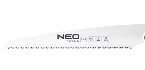 NEO TOOLS Japán fűrész, fűrészlap:250mm(10") 11 TPI, hegyes, összecsukható 44-611