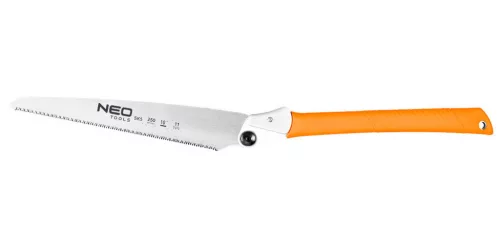 NEO TOOLS Japán fűrész, fűrészlap:250mm(10") 11 TPI, hegyes, összecsukható 44-611