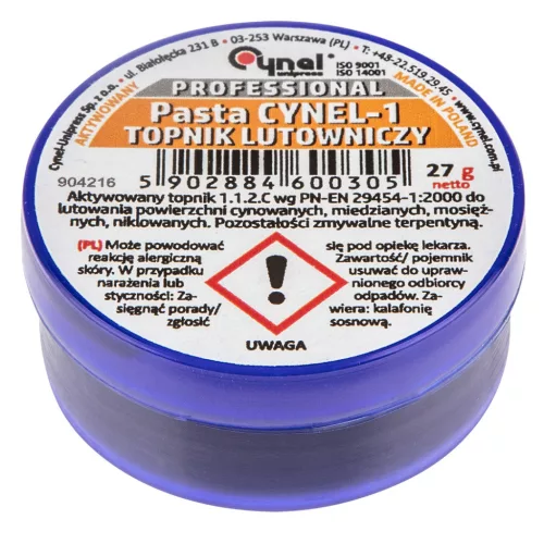 CYNEL Forrasztópaszta, 35 ml 44E816