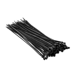   Top Tools KÁBELKÖTEGELŐ, gyorskötöző, 2,5mm x 200mm, fekete, 100db 44E958