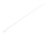 TOPEX KÁBELKÖTEGELŐ, gyorskötöző, 3,6mm x 300mm, fehér, 100db 44E974