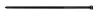 TOPEX KÁBELKÖTEGELŐ, gyorskötöző, 4,8mm x 200mm, fekete, 75db 44E978