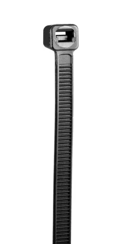 TOPEX KÁBELKÖTEGELŐ, gyorskötöző, 4,8mm x 200mm, fekete, 75db 44E978