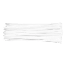   TOPEX KÁBELKÖTEGELŐ, gyorskötöző, 4,8mm x 300mm, fehér, 75db 44E979