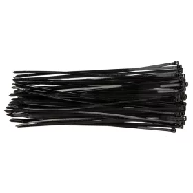   TOPEX KÁBELKÖTEGELŐ, gyorskötöző, 4,8mm x 300mm, fekete, 75db 44E980