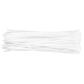   TOPEX KÁBELKÖTEGELŐ, gyorskötöző, 4,8mm x 370mm, fehér, 75db 44E981