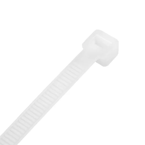 TOPEX KÁBELKÖTEGELŐ, gyorskötöző, 4,8mm x 370mm, fehér, 75db 44E981
