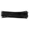 TOPEX KÁBELKÖTEGELŐ, gyorskötöző, 4,8mm x 370mm, fekete, 75db 44E982