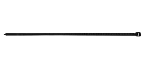 TOPEX KÁBELKÖTEGELŐ, gyorskötöző, 4,8mm x 370mm, fekete, 75db 44E982