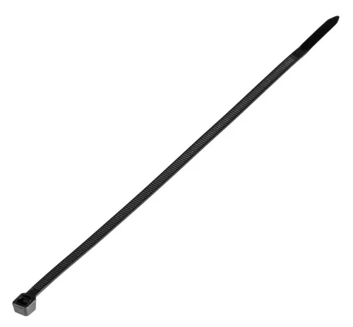 TOPEX KÁBELKÖTEGELŐ, gyorskötöző, 4,8mm x 370mm, fekete, 75db 44E982