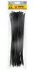 TOPEX KÁBELKÖTEGELŐ, gyorskötöző, 4,8mm x 370mm, fekete, 75db 44E982