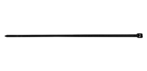 TOPEX KÁBELKÖTEGELŐ, gyorskötöző, 7,6mm x 500mm, fekete, 75db 44E983