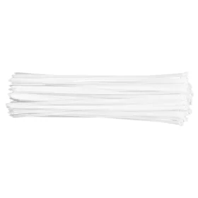   TOPEX KÁBELKÖTEGELŐ, gyorskötöző, 7,6mm x 500mm, fehér, 75db 44E984