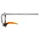 NEO TOOLS Gyorsszorító, racsnis, 400x120mm 45-240