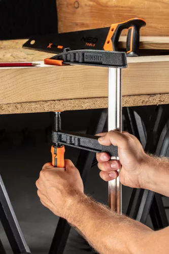 NEO TOOLS Gyorsszorító, csavaros, 120x500mm 45-454