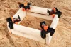 NEO TOOLS Sarokszorító szett, rugós, 4 darabos készlet 45-492