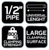 NEO TOOLS Csőszorító 1/2" 45-495